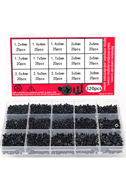 Choice1 320pcs 780pcsminiature computer screws, screws forPCsand laptops, SSD...