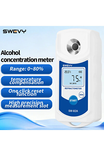 Choice مقياس انكسار الكحول الرقمي من SWEVY، جهاز اختبار تركيز المشروبات الكحو...
