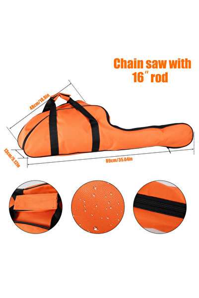 Choice 1pc 89 x 48 x 13cm Chainsaw Bag Carrying Case Oxford Cloth Portable Pr...