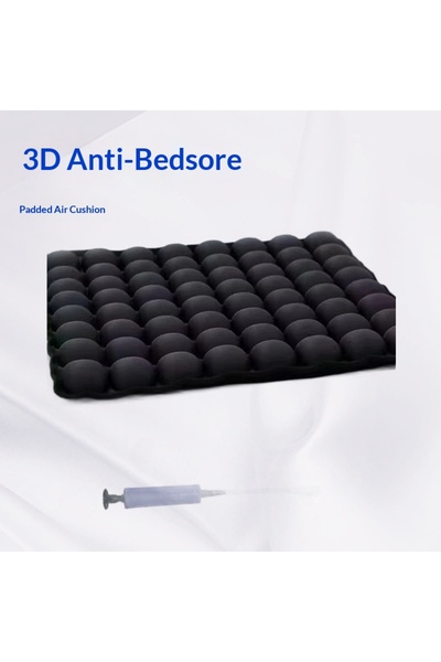 choice2 45x45cm black Anti-Decubitus 5D Air Cushion - with 56 Interconnected ...