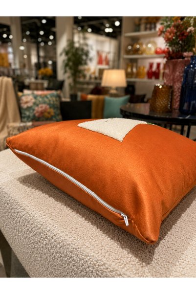 Pilloveland Punch Nakışlı Kırlent Kılıfı - 43*43 Cm - Ördek - PNK001