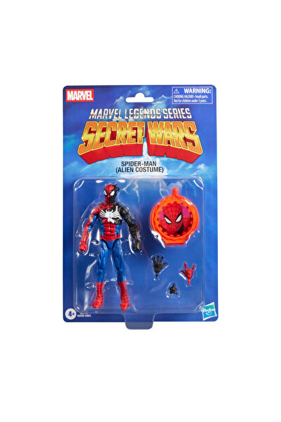 Hasbro Marvel Legends Secret Wars Spider-Man (Alien Costume) Aksiyon Figürü
