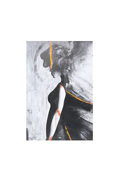 meli melo Female silhouette painting 90 cm
