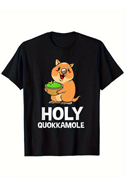 yiou trendy clothing تي شيرت رجالي ممتع بتصميم الأفوكادو من Quokkamole