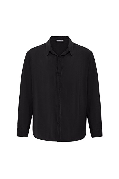 S13 Store Oversize Modal Kumaş Gömlek