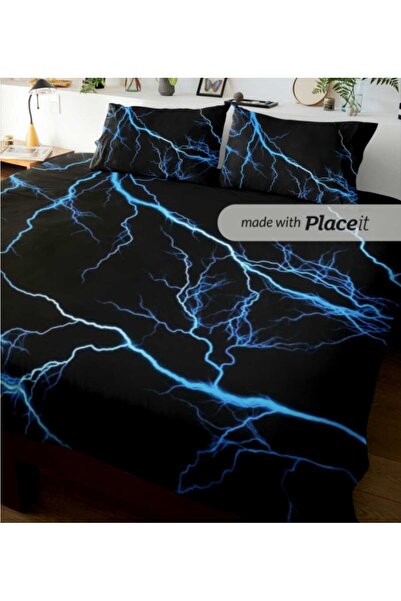 Elmas Dizayn Double Duvet Cover Set Organic Cotton Satin Antibacterial Hypoal...