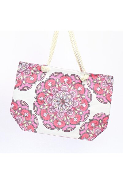 ButicCochet Geantă de plajă, din material sintetic, ButicCochet, 55 x 37 cm, ...