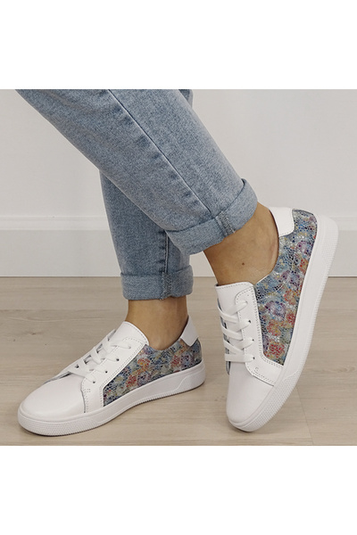 SOFILINE White sneakers with leather print 5166 M4