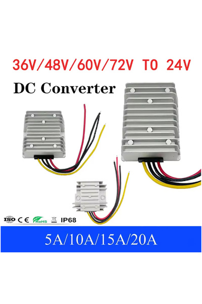choice2 24V 48V(30-60V) 20A 36V 48V 60V 72V 30-90V to 24V 5A 10A 15A 20A DC D...