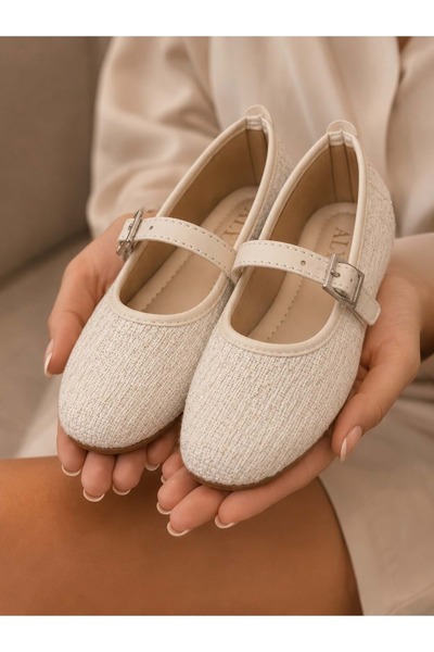 AYAKCİTY Pantofi casual pentru femei din țesătură tweed, cu cataramă elegantă...