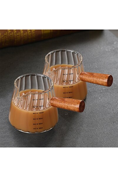 Choice3 180ml transparent 2pcs 1/2pack Espresso Shot Glass with Handle 6OZ/18...