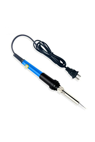 Choice3 110V US Plug Blue 60W Adjustable Temperature Electric Soldering Iron ...