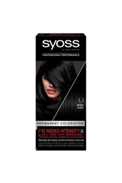 Syoss Permanent Hair Dye - Professional Performance Permanent Coloration Base...