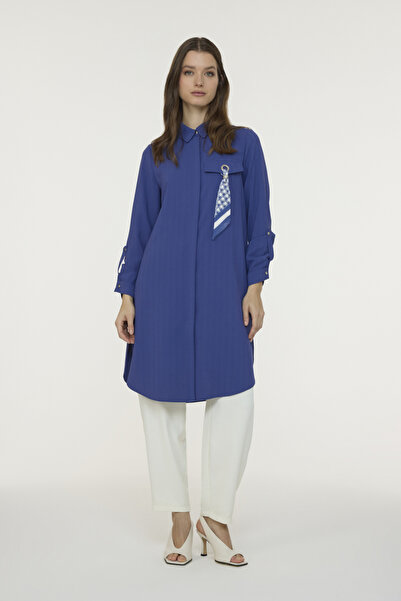 Zühre T-1654 Liya Tunic 38-46 Violet Tunic 1654