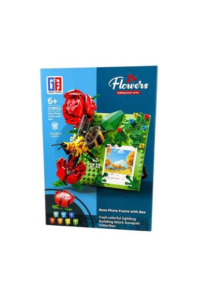 Liva Craft Lego Roses and Bee