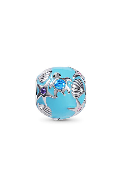 Choice65 B2469 New 925 Silver Octopus crab Charm Bead Sea turtle starfish Sea...