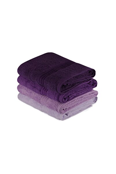 FARİKA Set prosoape de baie (4 piese) Prosop de baie: 70 X 140 Cm (4 piese) C...