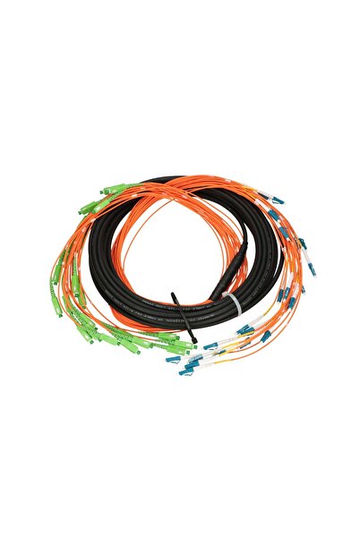 OEM Extralink SC/APC-LC/PC |   cordoane multiple |   SM 24F 30M, cascadă, 90cm