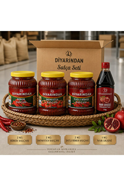 Diyarından Hatay Yöresel Lezzet Paketi - 4'lü Avantaj Seti (7 Kg)