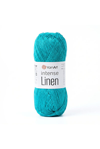Yarnart Intense Linen %45 In %55 Viscoză 50 gr 175 m Fir subțire pentru trico...