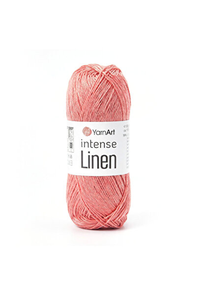 Yarnart Intense Linen %45 In %55 Viscoză 50 gr 175 m Fir subțire pentru trico...
