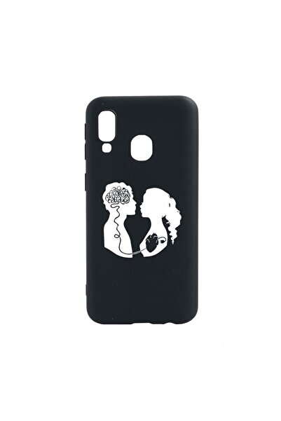 bestcase Husa Silicon Compatibila Cu Samsung Galaxy A40, Love With Brain, rez...