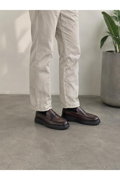 Men's Genuine Leather Loafer Orthopedic Shoes