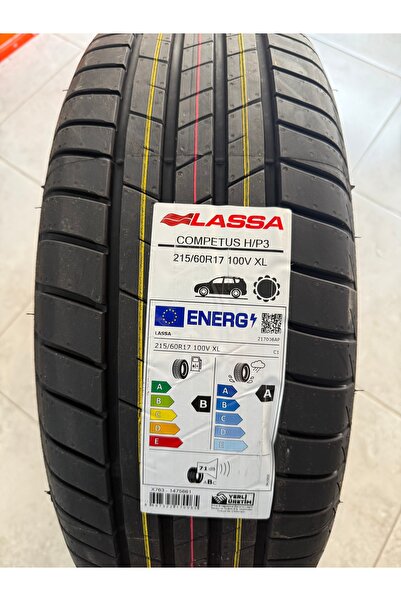 Lassa / 215/60R17 (COMPETUS H/P3) 2026 YAZLIK LASTİK (1 ADET FİYATIDIR)