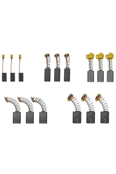 Choice one size 50pcs Carbon Brush Replacement Kit Fit For Drills Sanders Gri...