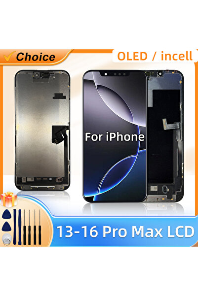 Choice27 شاشة OLED نوع Incell لهاتف آيفون 13 برو ماكس، شاشة LCD لآيفون 15، شا...