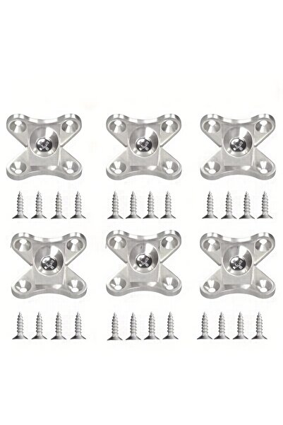 Choice 6 Set 6 Sets of Zinc Alloy Butterfly Angle Bracket, Removable Angle Br...