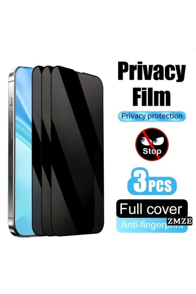 Choice4 Google Pixel 9 3 PCS Anti Peeping 3Pcs Privacy Full Screen Protector ...