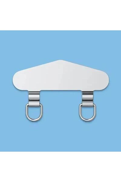 Choice13 حلقة معدنية من الفولاذ المقاوم للصدأ A-Silver لحزام الهاتف المحمول ل...