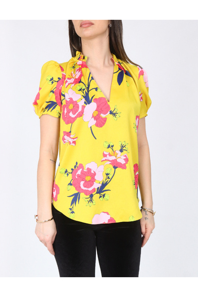 Evendi Blouse, Yellow