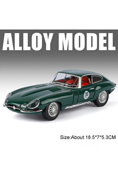 Choice4 نموذج سيارة E-TYPE 300SL الكلاسيكية بمقياس 1:24 باللون الأخضر، مصنوعة...