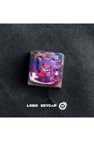 Choice4 Gengar Gengar Eevee Snorlax Keycap Transparent Keyboard Accessories P...