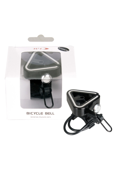 Choice1 Black O Ring N+1 Triangle Classic Bicycle Bell Aluminum Alloy Long-la...