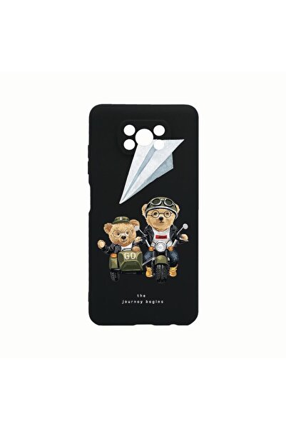 bestcase Θήκη Σιλικόνης, Συμβατή με Xiaomi Poco X3 Pro, Σχέδιο Teddy On The R...