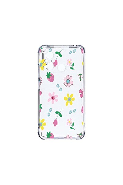 bestcase Αντικραδασμική Θήκη 1.5MM, Συμβατή με Xiaomi Redmi 12C, Λουλούδια, 1...