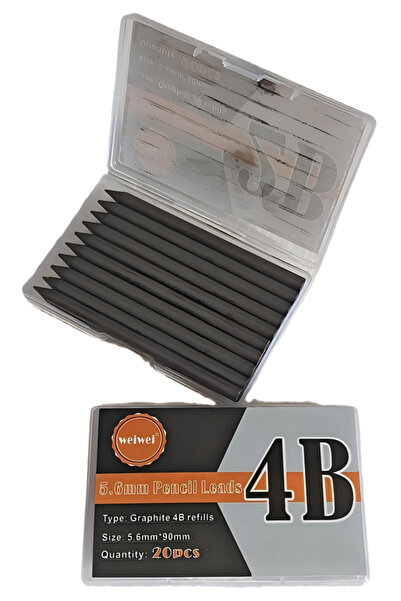 choice2 4B (40PCS) Mechanical Pencil Refills 5.6mm 2B/4B/8B Graphite Pencil L...