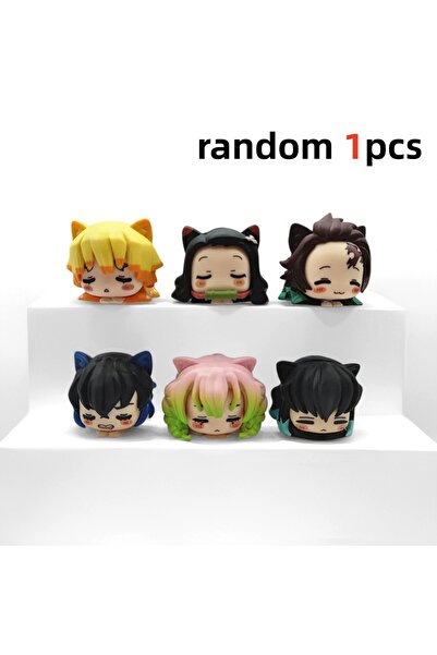 Choice Bandai MF-random 1pcs Demon Slayer Cat Sleep Shapes Kamado Tanjirou Ka...
