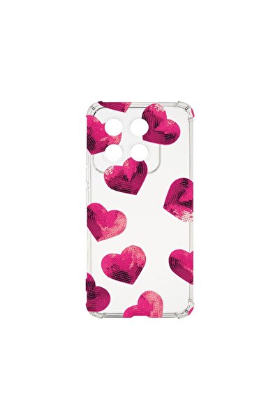 bestcase Husa pentru Xiaomi 14T Pro, BestCase¬Æ Anti Shock 1.5MM, Heart Patte...