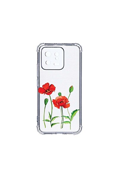 bestcase Husa BestCase¬Æ Anti Shock 1.5MM, Compatibila Cu Xiaomi 13, Red Popp...