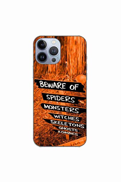 OEM Husa compatibila cu Apple iPhone 13 Pro Max Silicon Gel Tpu Model Hallowe...