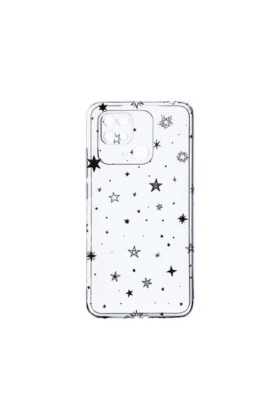 bestcase Διαφανής Θήκη Σιλικόνης 2MM, Συμβατή με Xiaomi Redmi 10C, Σχέδιο Αστ...