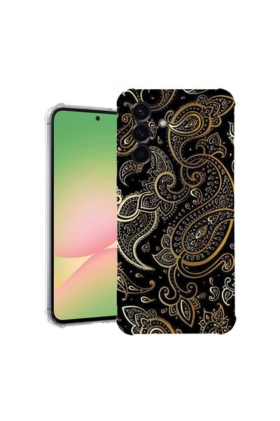 bestcase Husă pentru Samsung Galaxy S25, Antișoc 1.5MM, Model auriu, Protecți...