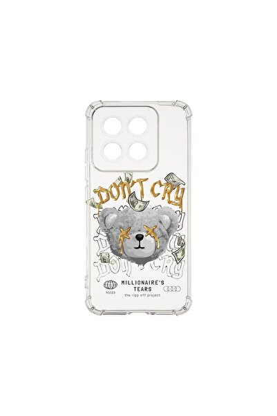 bestcase Husa pentru Xiaomi 14T Pro, BestCase¬Æ Anti Shock 1.5MM, Teddy Bear ...
