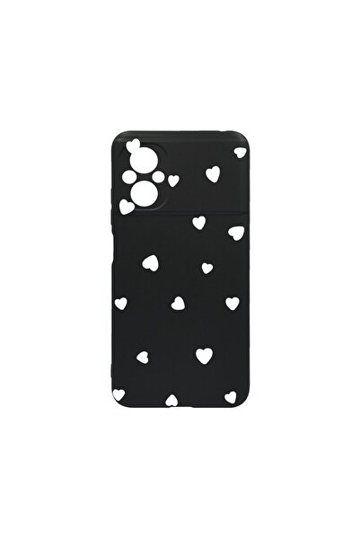 bestcase Λεπτή Θήκη Σιλικόνης 0.8MM, Συμβατή με Xiaomi Poco M5, Σχέδιο Καρδιά...