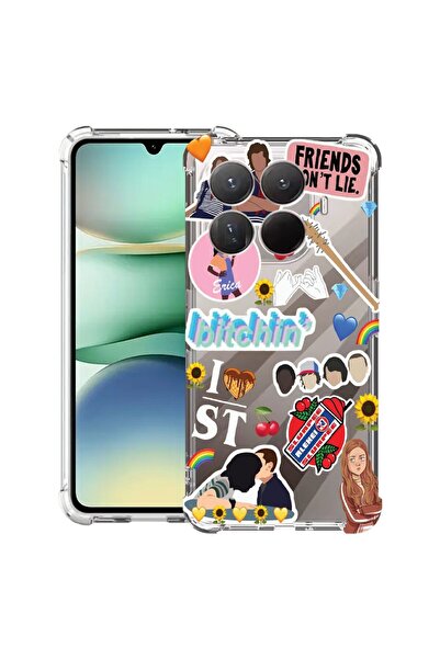 bestcase ¬Æ Husa Anti Shock Compatibil cu Xiaomi 15T Pro, cu Design Friends D...