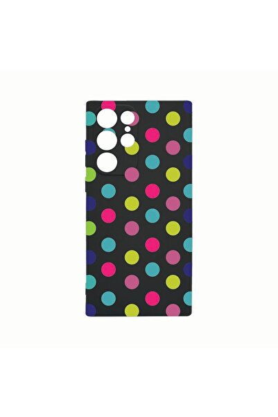 bestcase Husa Silicon, Compatibila Cu Samsung Galaxy S22 Ultra, Dots Color, R...
